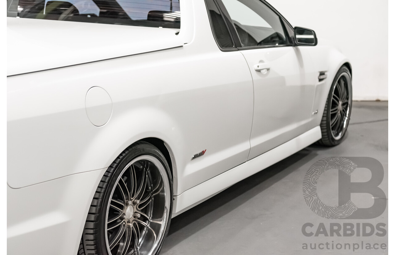 9/2010 Holden Commodore VE II SS-V Redline Utility White V8 6.0L