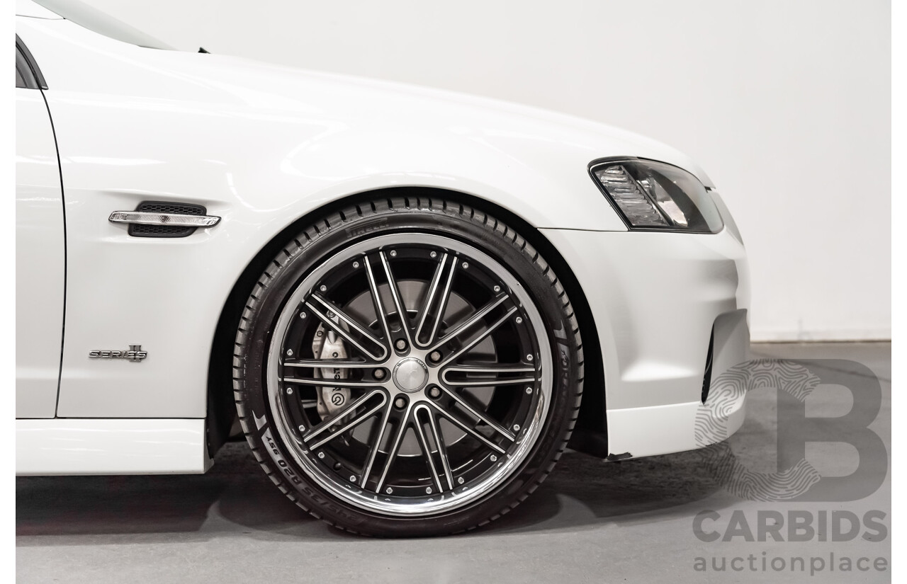 9/2010 Holden Commodore VE II SS-V Redline Utility White V8 6.0L