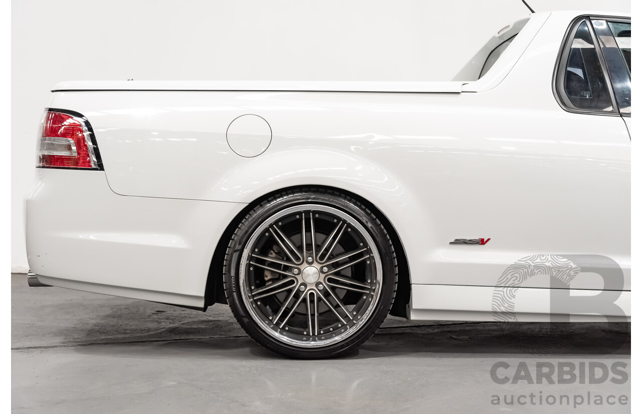 9/2010 Holden Commodore VE II SS-V Redline Utility White V8 6.0L