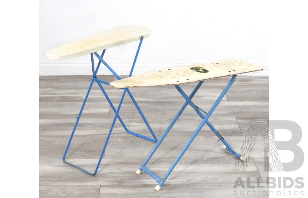Pair of Children's Vintage Play Ironing Boards