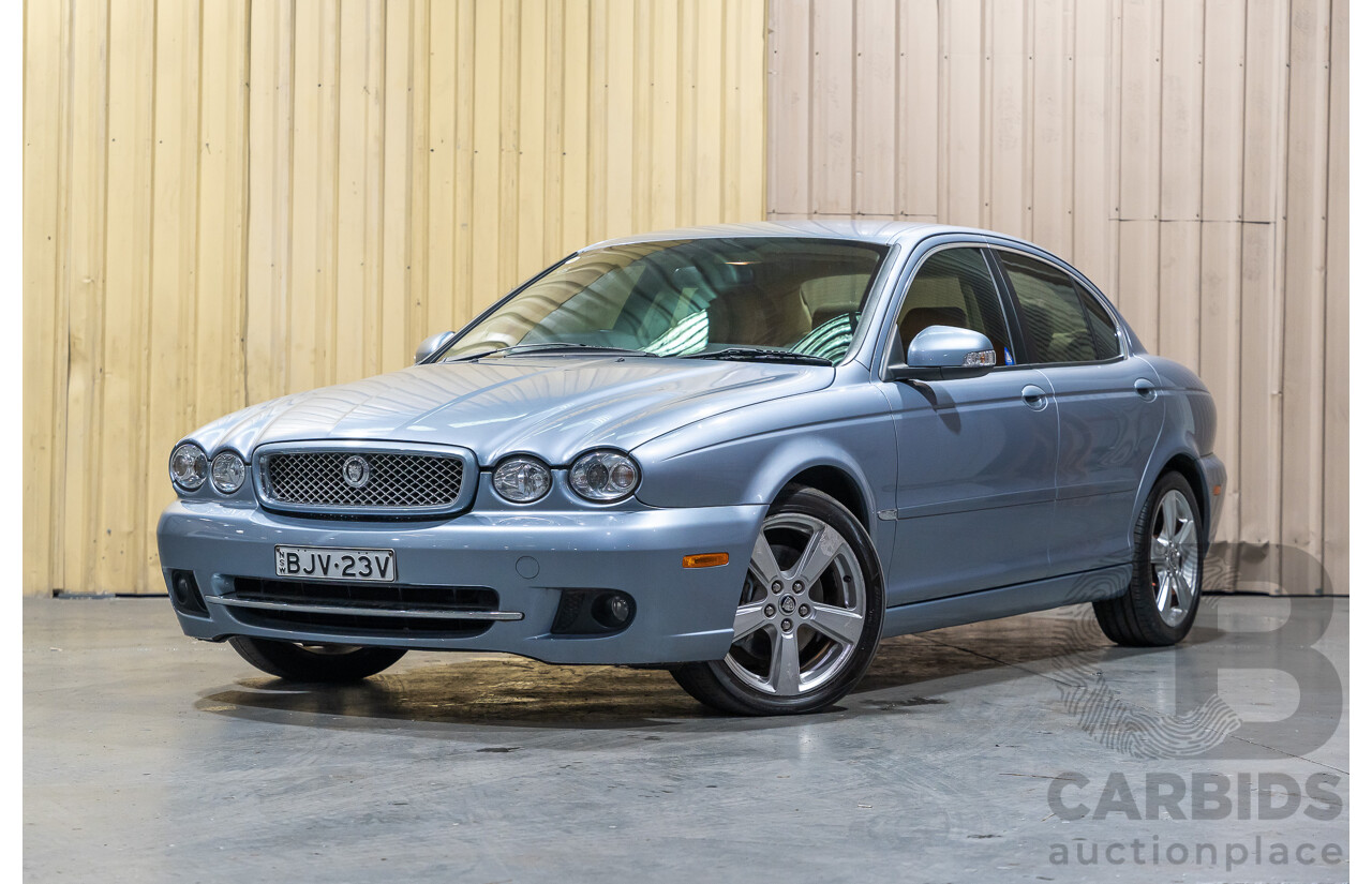 3/2009 Jaguar X Type 2.1 LE MY09 4d Sedan Metallic Light Blue V6 2.1L