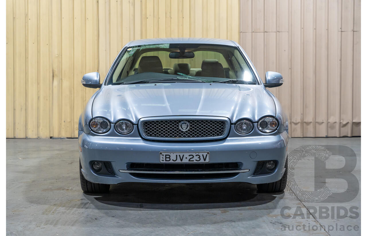 3/2009 Jaguar X Type 2.1 LE MY09 4d Sedan Metallic Light Blue V6 2.1L