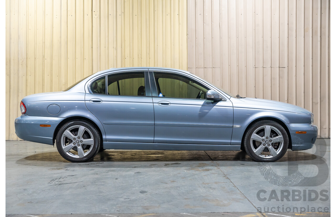 3/2009 Jaguar X Type 2.1 LE MY09 4d Sedan Metallic Light Blue V6 2.1L