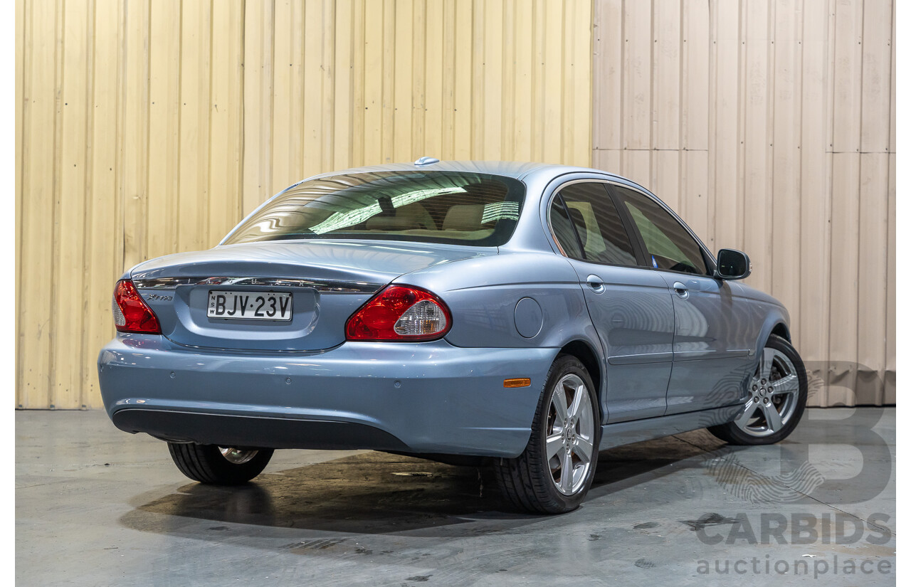 3/2009 Jaguar X Type 2.1 LE MY09 4d Sedan Metallic Light Blue V6 2.1L