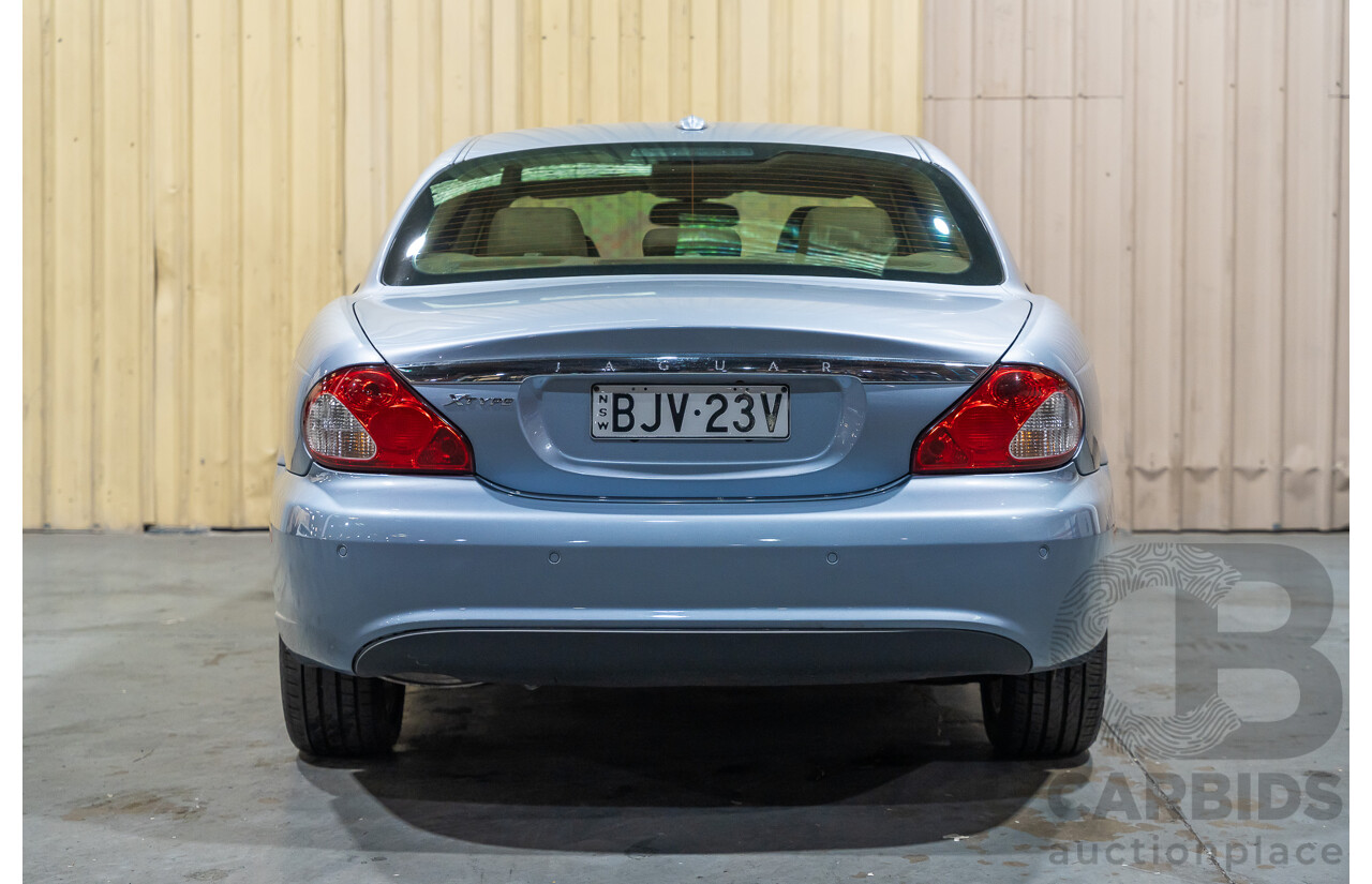 3/2009 Jaguar X Type 2.1 LE MY09 4d Sedan Metallic Light Blue V6 2.1L