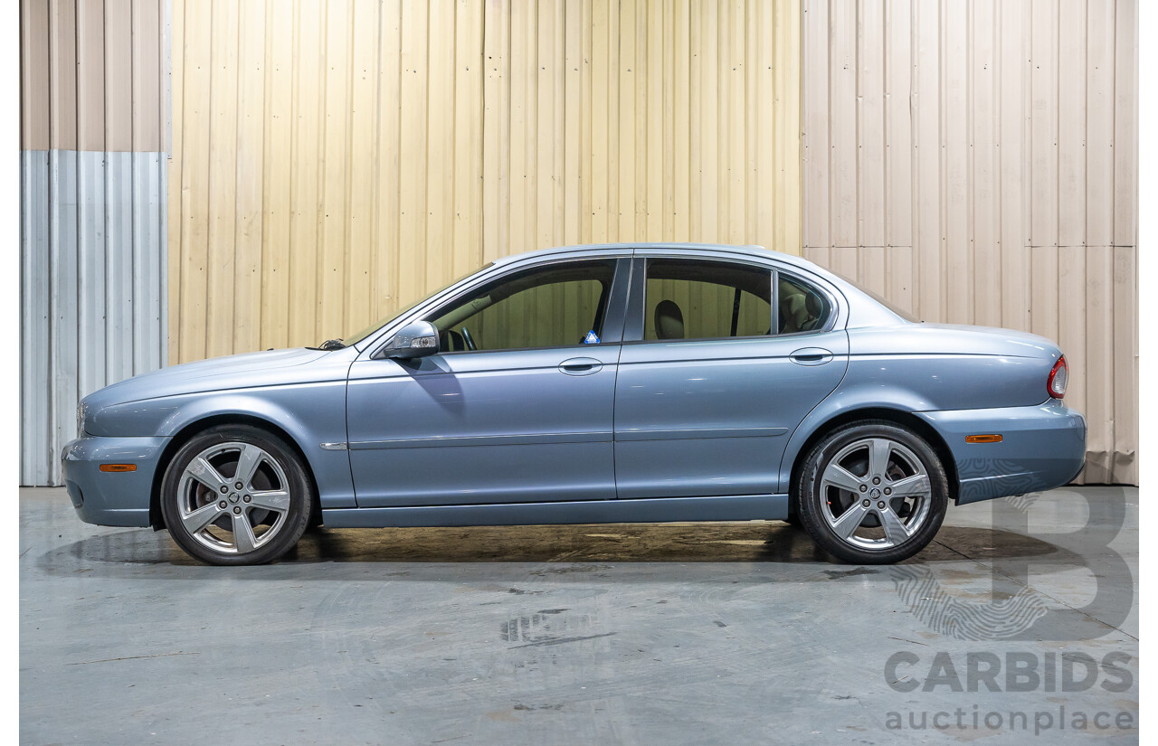 3/2009 Jaguar X Type 2.1 LE MY09 4d Sedan Metallic Light Blue V6 2.1L