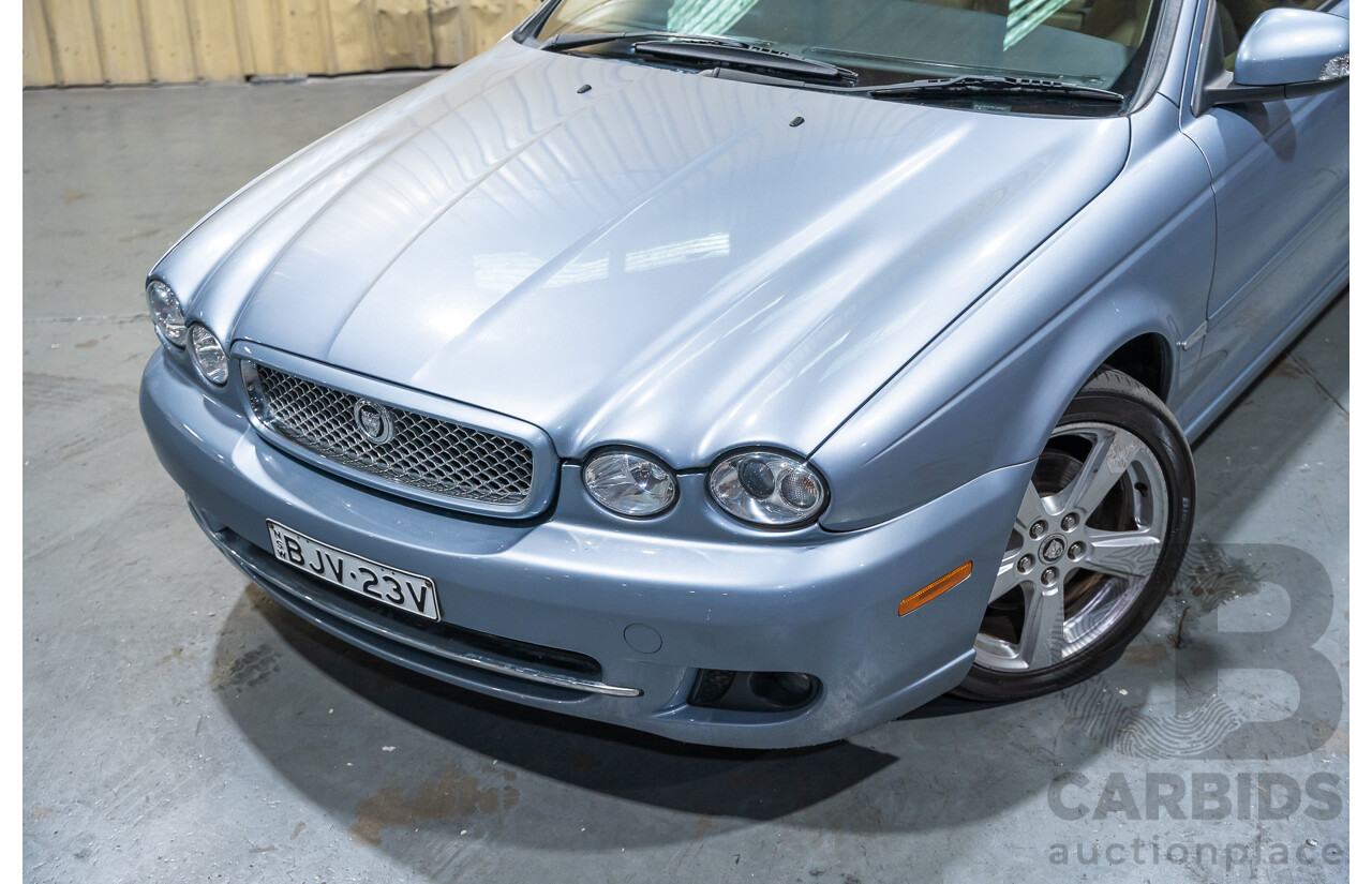 3/2009 Jaguar X Type 2.1 LE MY09 4d Sedan Metallic Light Blue V6 2.1L