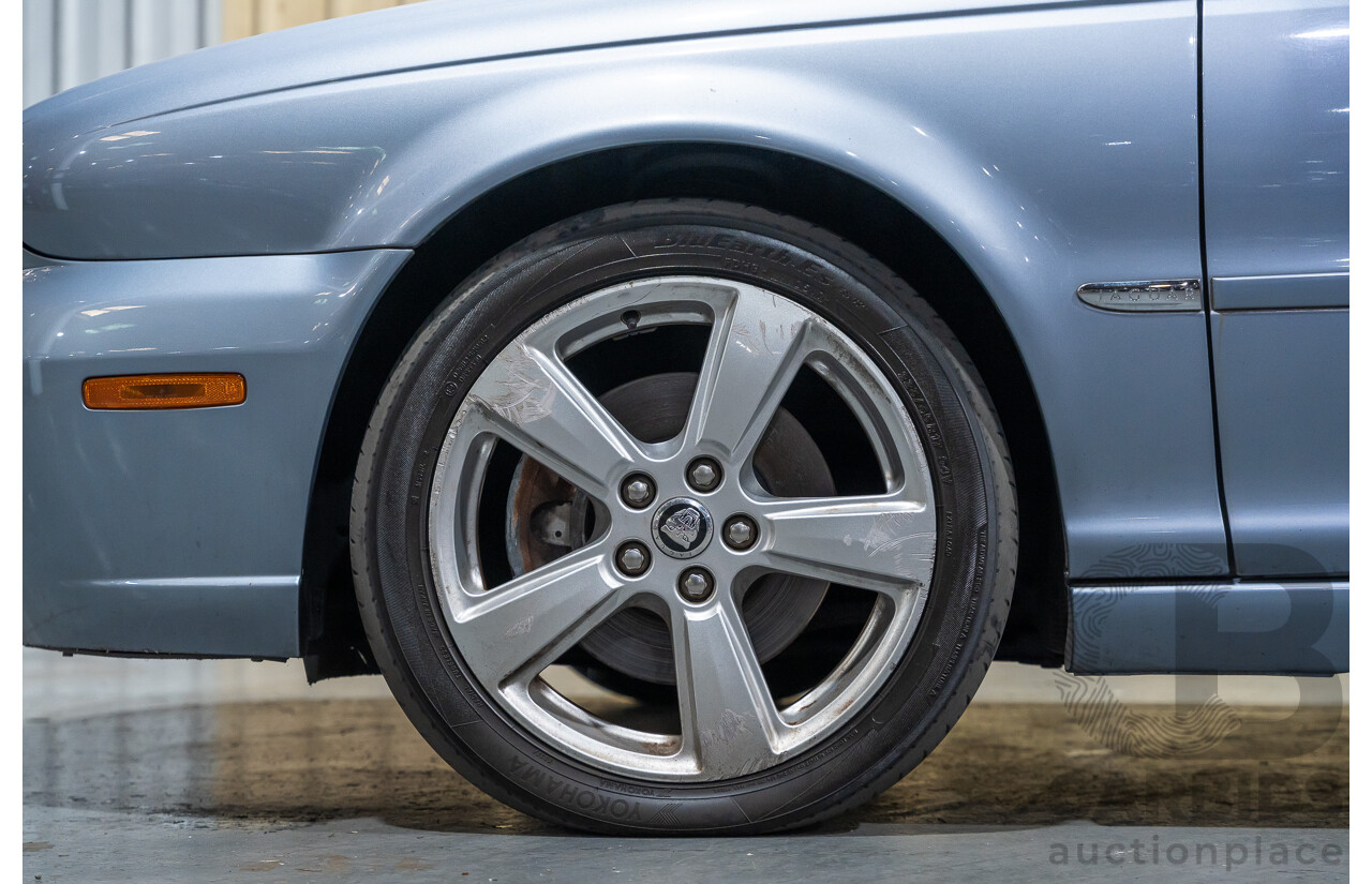 3/2009 Jaguar X Type 2.1 LE MY09 4d Sedan Metallic Light Blue V6 2.1L