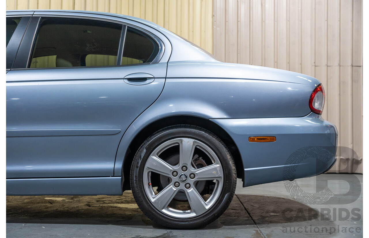 3/2009 Jaguar X Type 2.1 LE MY09 4d Sedan Metallic Light Blue V6 2.1L