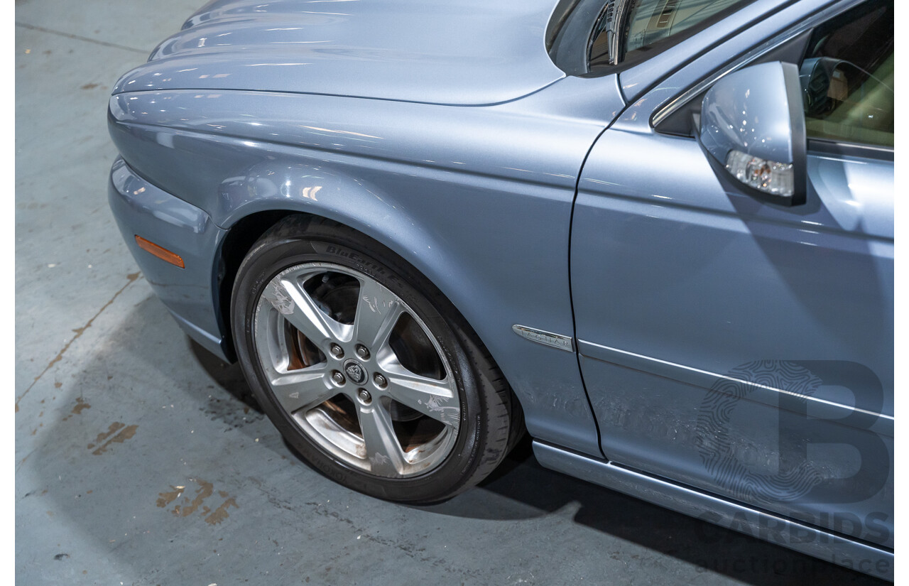 3/2009 Jaguar X Type 2.1 LE MY09 4d Sedan Metallic Light Blue V6 2.1L