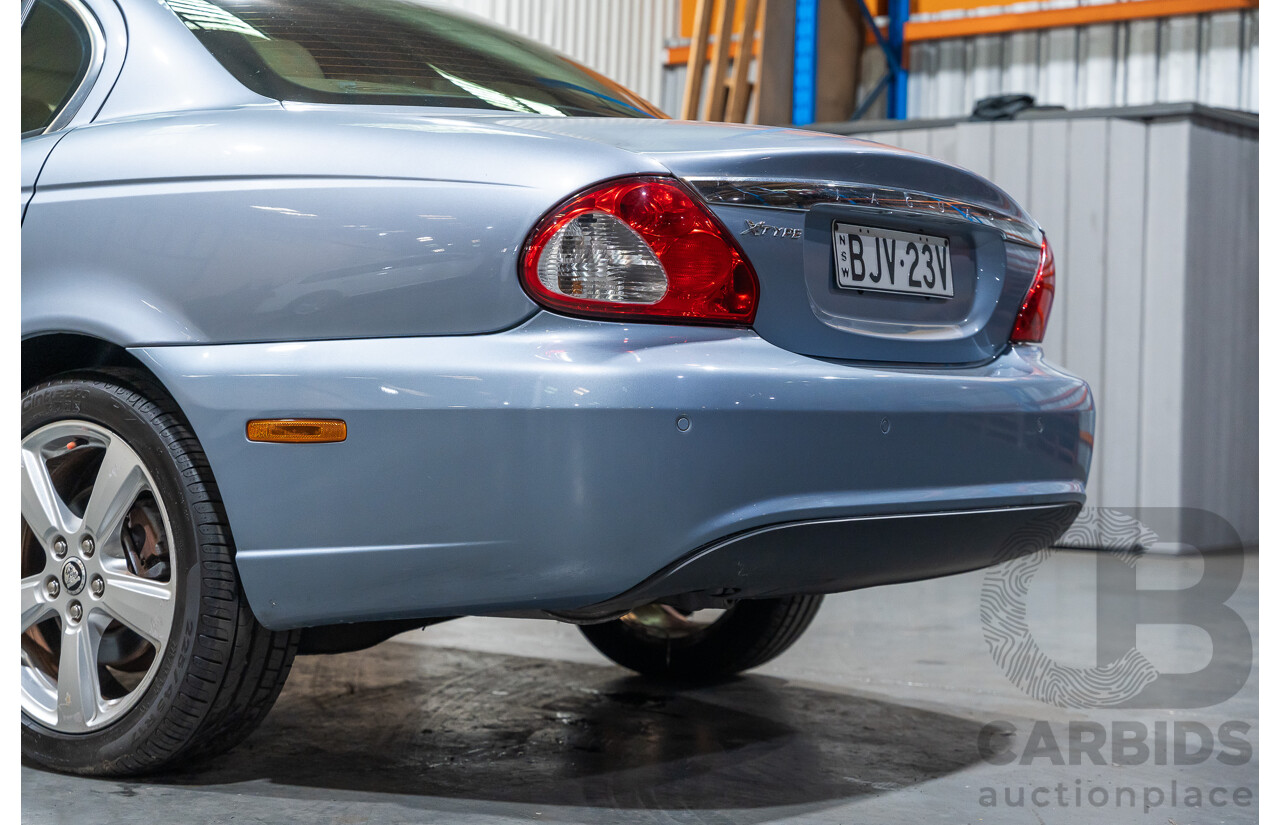 3/2009 Jaguar X Type 2.1 LE MY09 4d Sedan Metallic Light Blue V6 2.1L