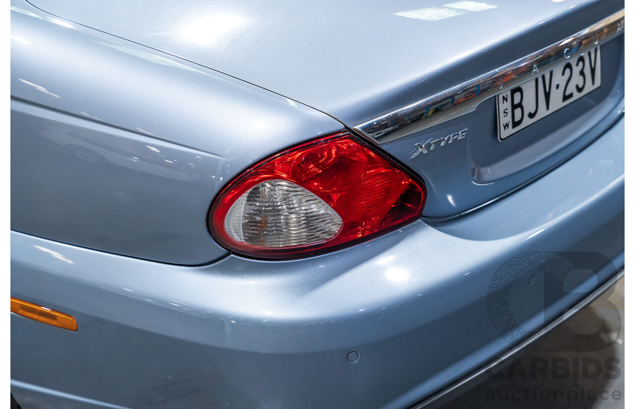 3/2009 Jaguar X Type 2.1 LE MY09 4d Sedan Metallic Light Blue V6 2.1L