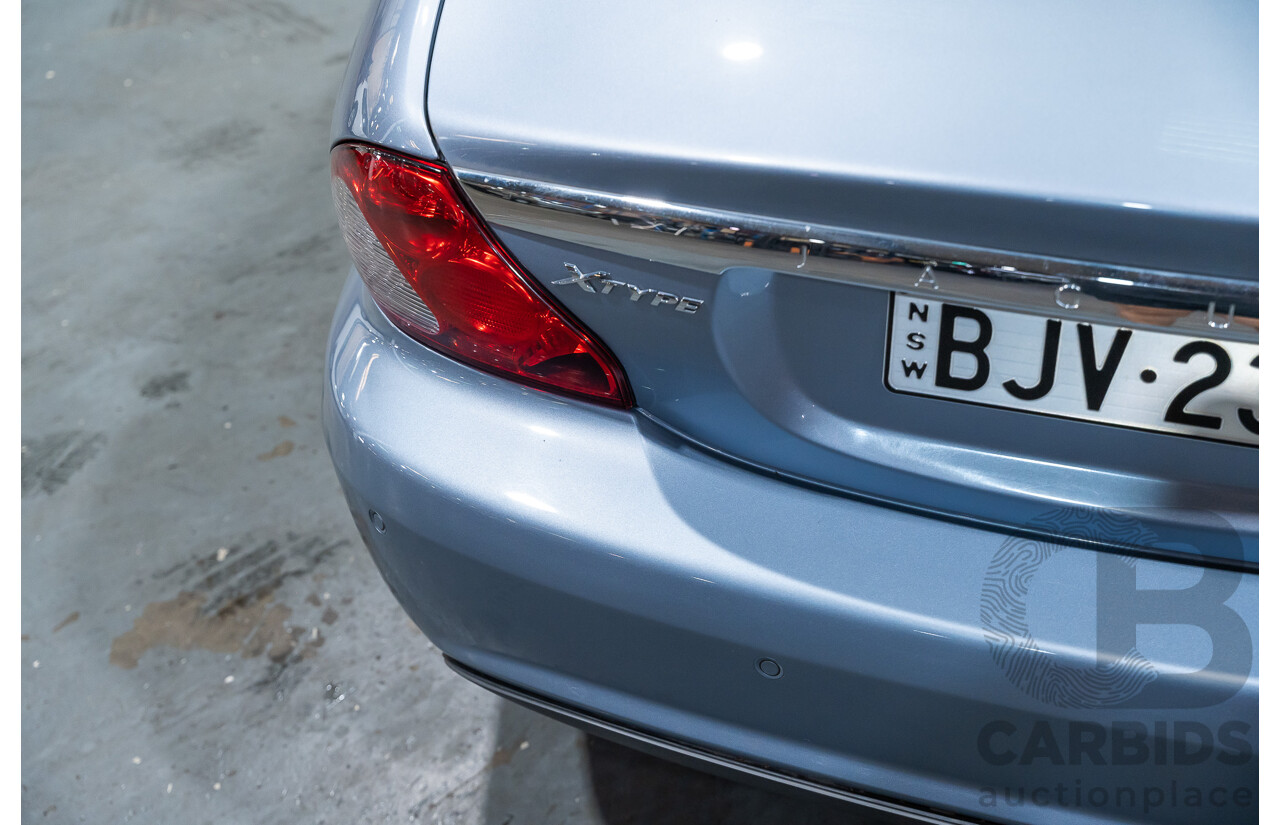 3/2009 Jaguar X Type 2.1 LE MY09 4d Sedan Metallic Light Blue V6 2.1L