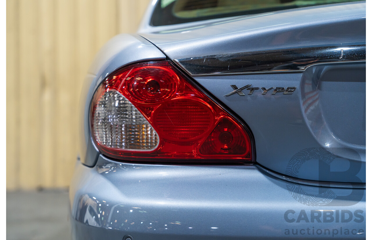 3/2009 Jaguar X Type 2.1 LE MY09 4d Sedan Metallic Light Blue V6 2.1L