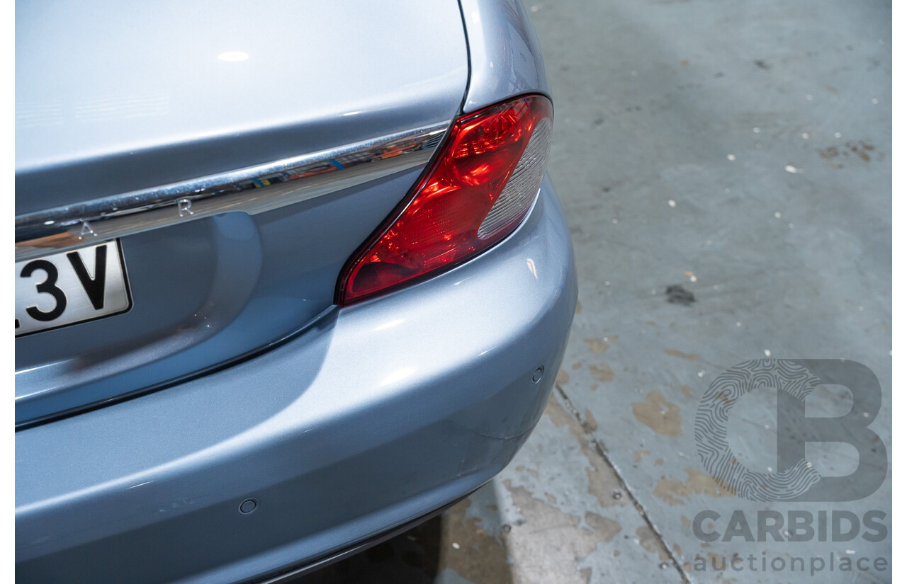 3/2009 Jaguar X Type 2.1 LE MY09 4d Sedan Metallic Light Blue V6 2.1L