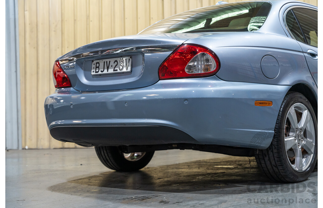 3/2009 Jaguar X Type 2.1 LE MY09 4d Sedan Metallic Light Blue V6 2.1L