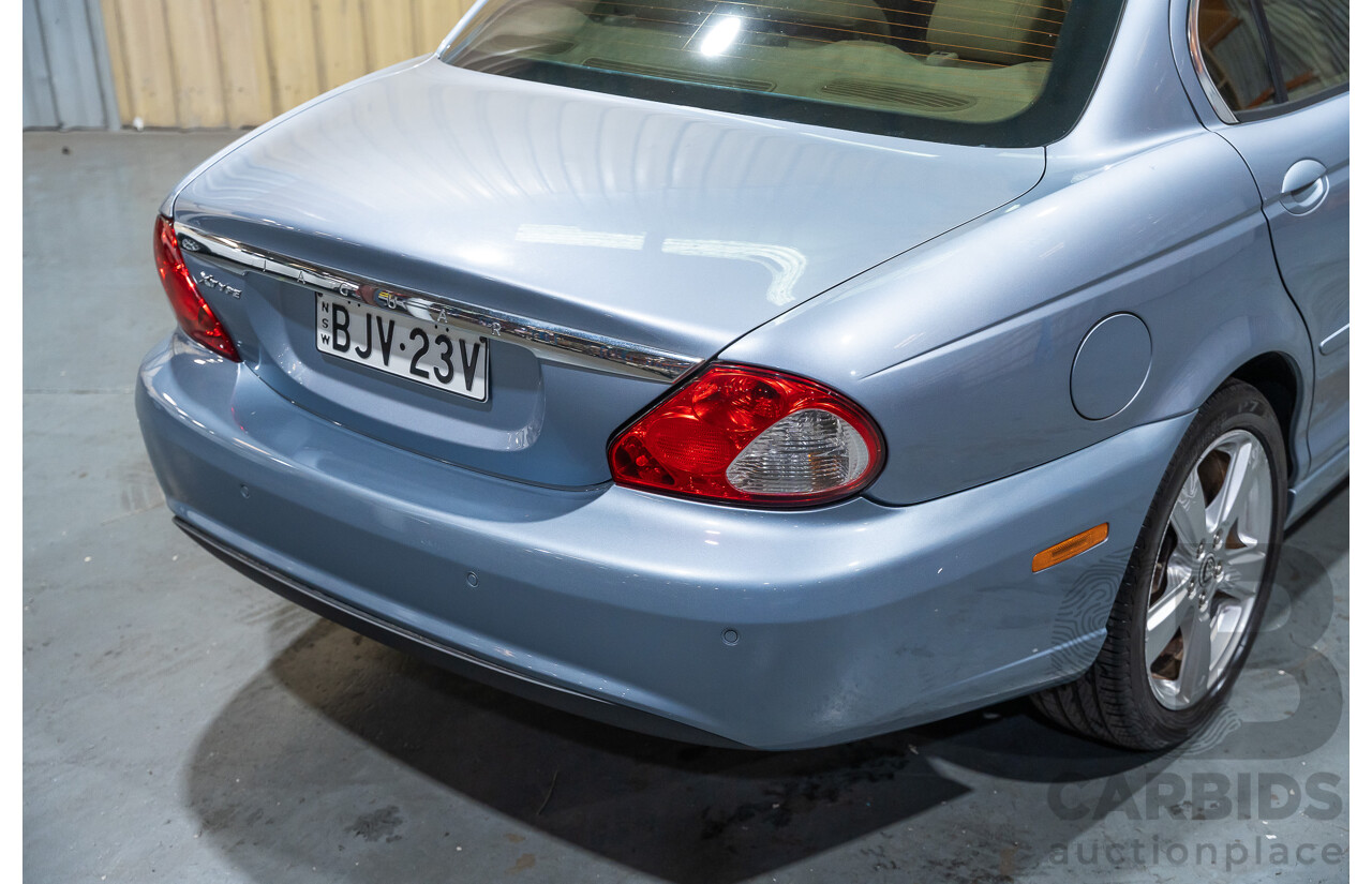 3/2009 Jaguar X Type 2.1 LE MY09 4d Sedan Metallic Light Blue V6 2.1L