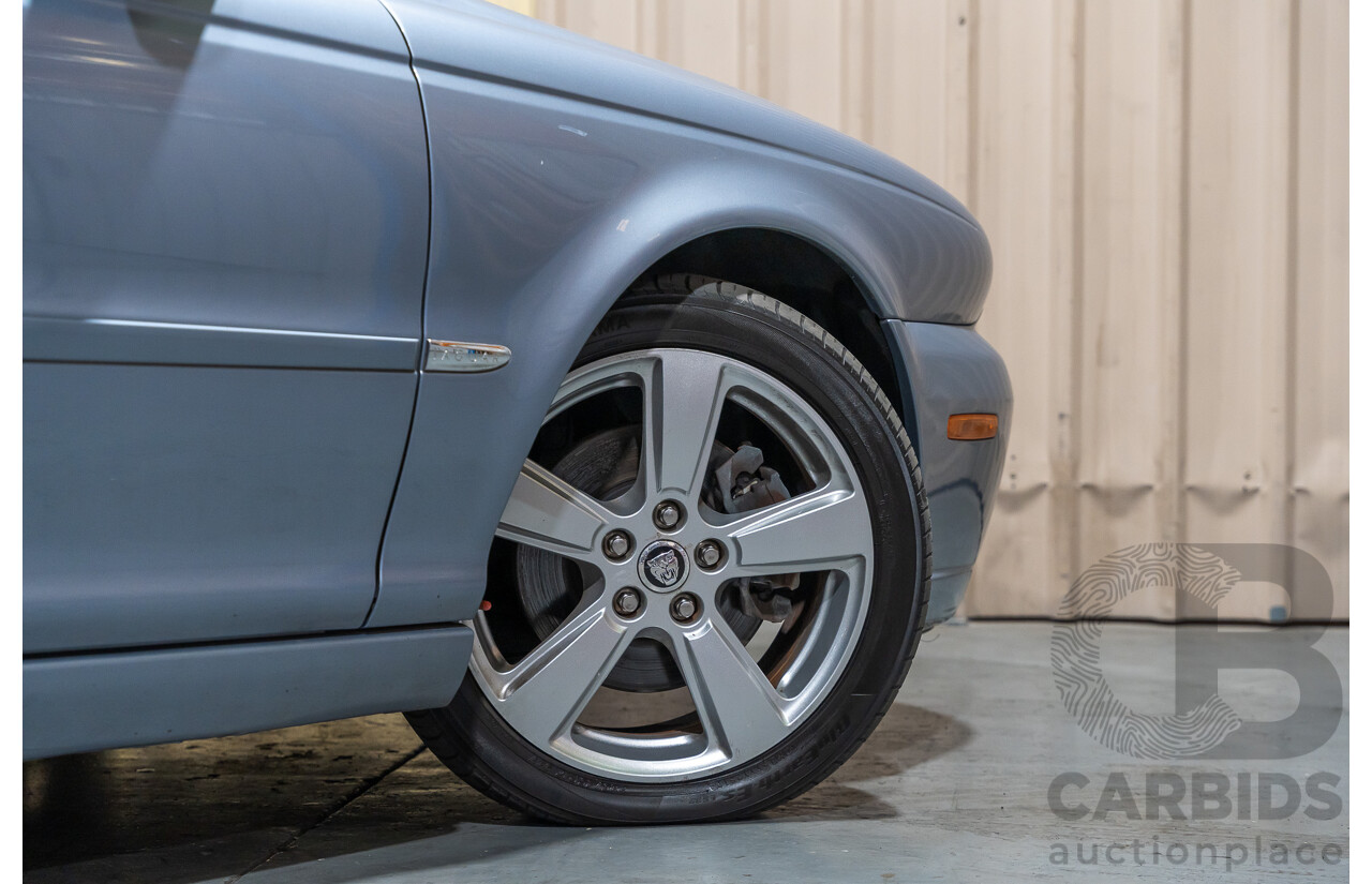 3/2009 Jaguar X Type 2.1 LE MY09 4d Sedan Metallic Light Blue V6 2.1L