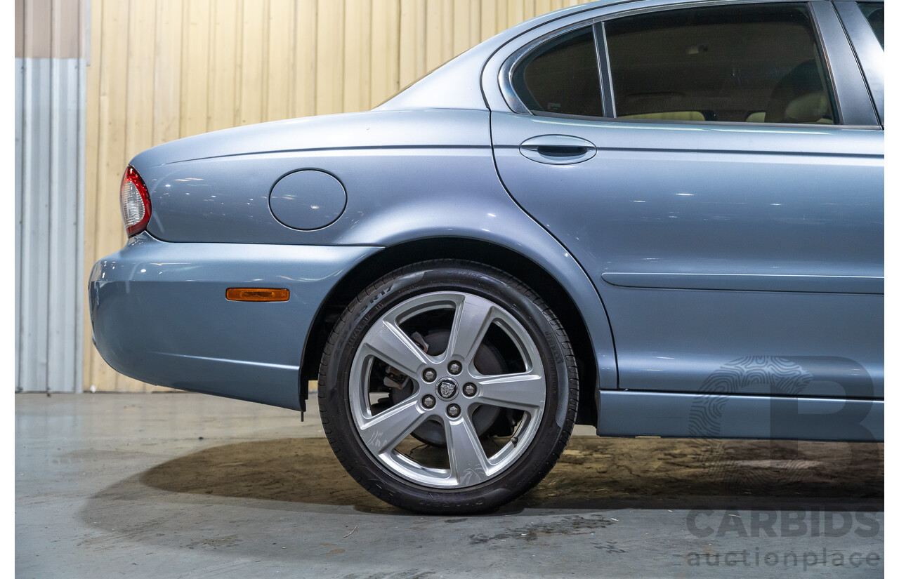 3/2009 Jaguar X Type 2.1 LE MY09 4d Sedan Metallic Light Blue V6 2.1L