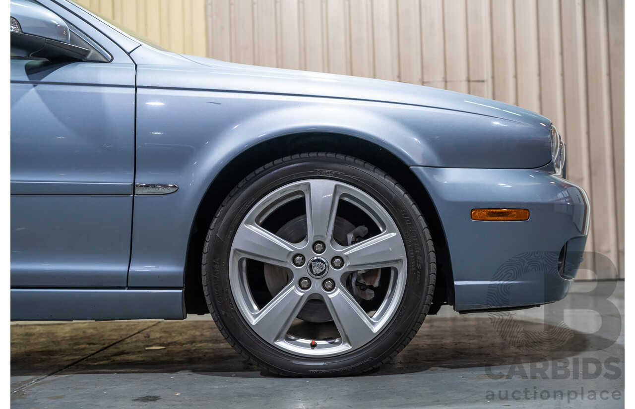 3/2009 Jaguar X Type 2.1 LE MY09 4d Sedan Metallic Light Blue V6 2.1L