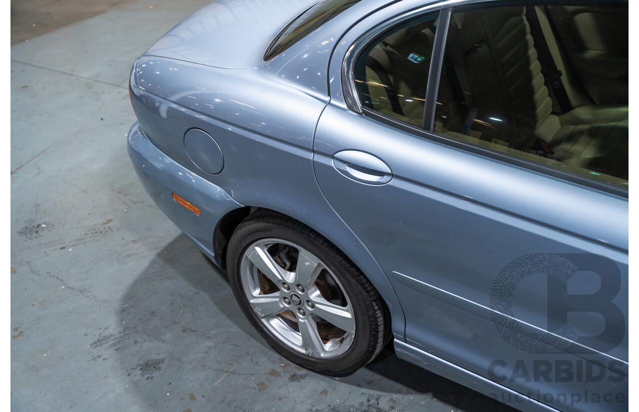 3/2009 Jaguar X Type 2.1 LE MY09 4d Sedan Metallic Light Blue V6 2.1L