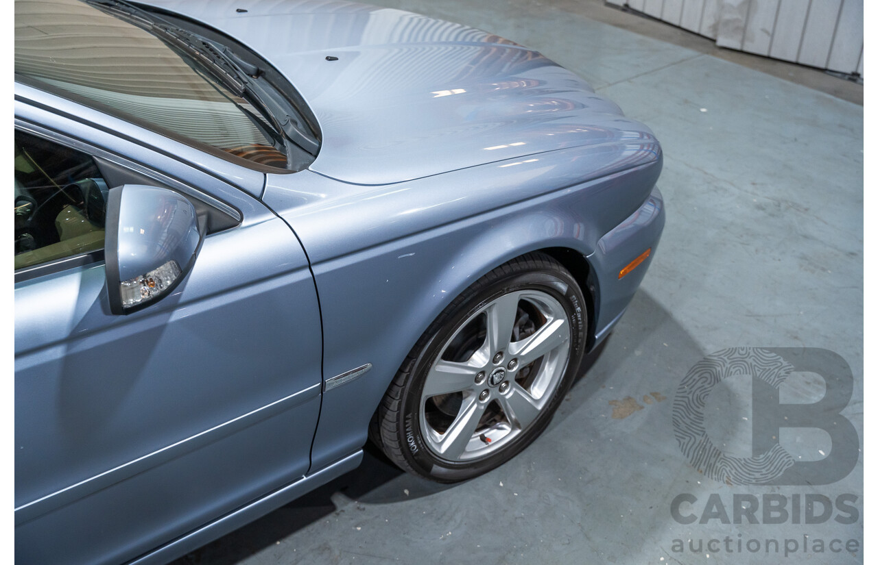 3/2009 Jaguar X Type 2.1 LE MY09 4d Sedan Metallic Light Blue V6 2.1L
