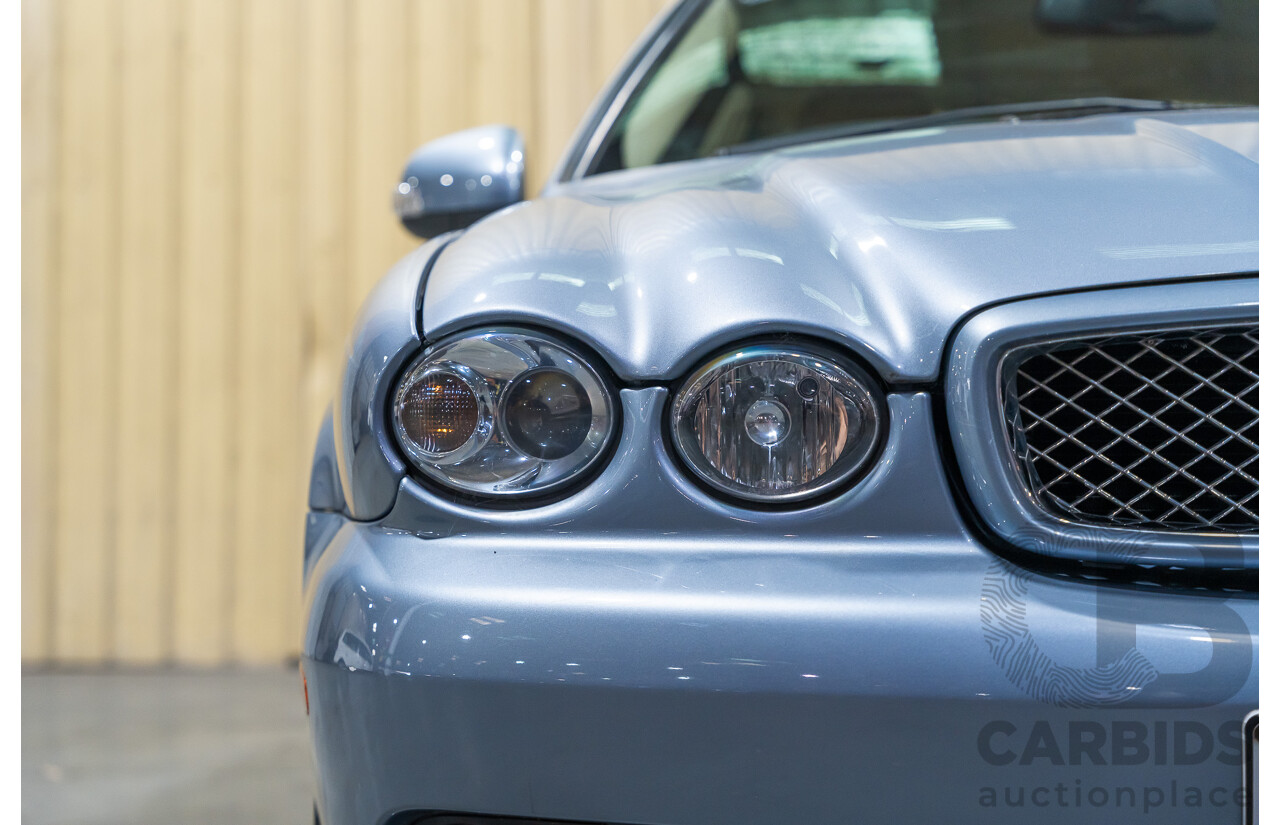 3/2009 Jaguar X Type 2.1 LE MY09 4d Sedan Metallic Light Blue V6 2.1L