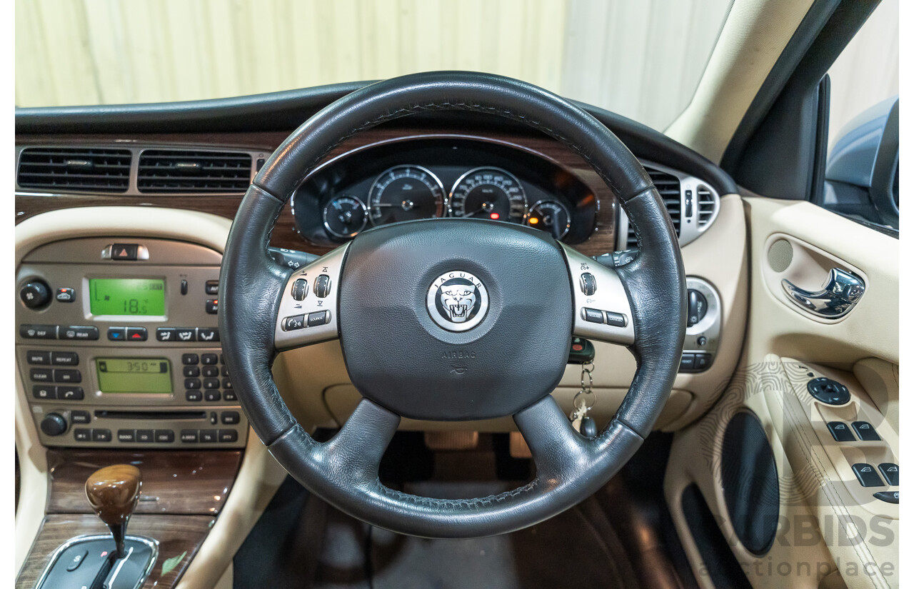 3/2009 Jaguar X Type 2.1 LE MY09 4d Sedan Metallic Light Blue V6 2.1L