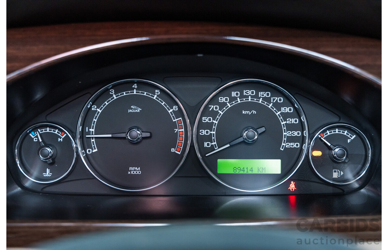 3/2009 Jaguar X Type 2.1 LE MY09 4d Sedan Metallic Light Blue V6 2.1L