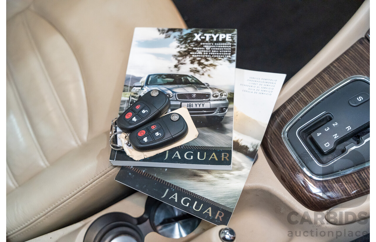 3/2009 Jaguar X Type 2.1 LE MY09 4d Sedan Metallic Light Blue V6 2.1L