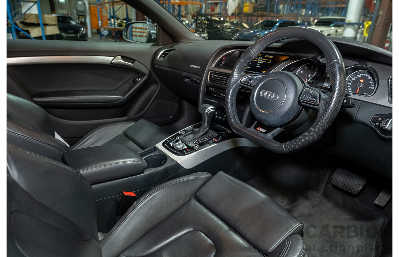 6/2013 Audi A5 2.0 TFSI S-Line Package Quattro (AWD) 8T MY13 2d Coupe Metallic Grey Turbo 2.0L