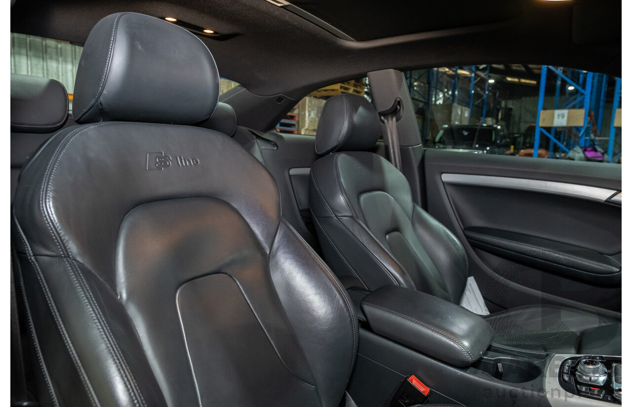 6/2013 Audi A5 2.0 TFSI S-Line Package Quattro (AWD) 8T MY13 2d Coupe Metallic Grey Turbo 2.0L