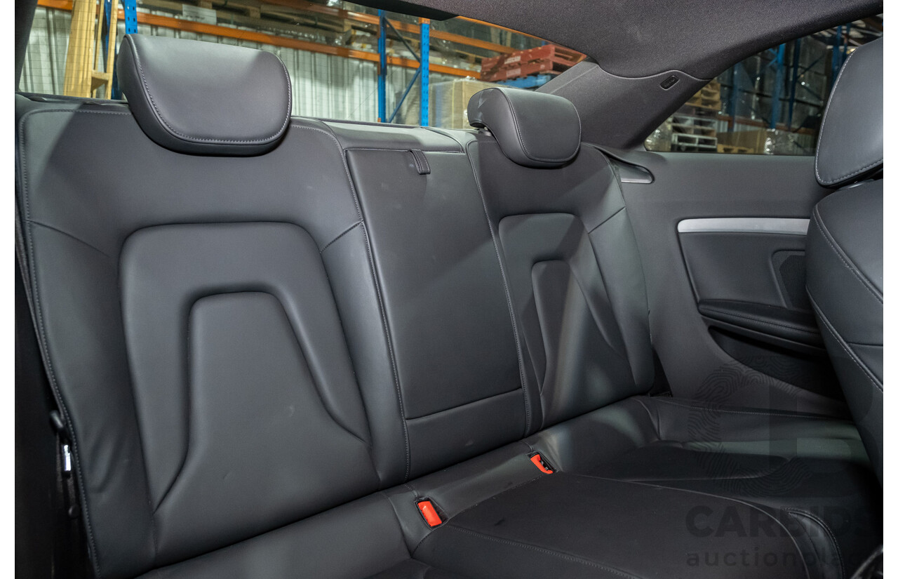 6/2013 Audi A5 2.0 TFSI S-Line Package Quattro (AWD) 8T MY13 2d Coupe Metallic Grey Turbo 2.0L