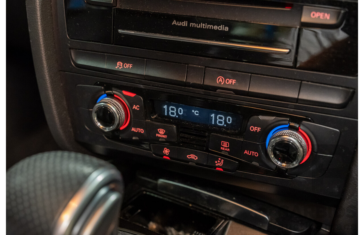 6/2013 Audi A5 2.0 TFSI S-Line Package Quattro (AWD) 8T MY13 2d Coupe Metallic Grey Turbo 2.0L