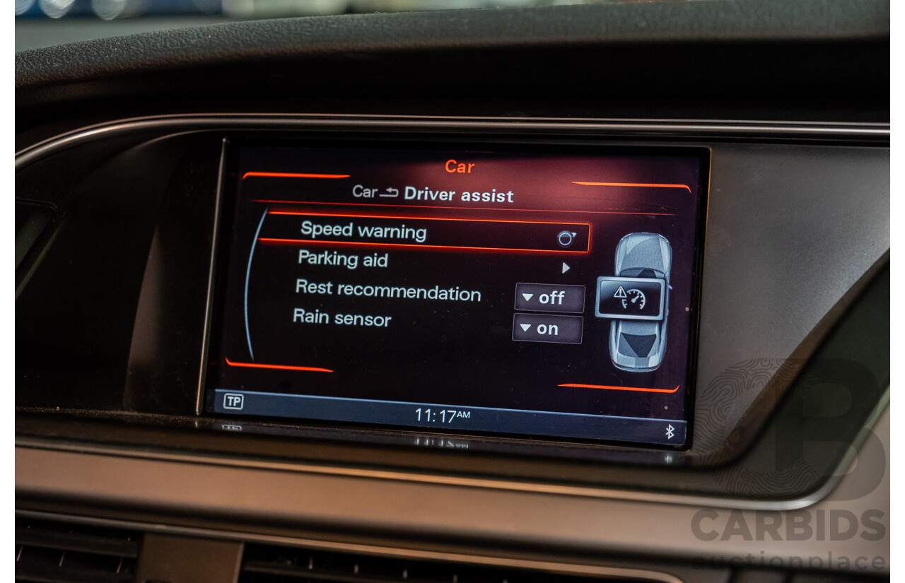 6/2013 Audi A5 2.0 TFSI S-Line Package Quattro (AWD) 8T MY13 2d Coupe Metallic Grey Turbo 2.0L