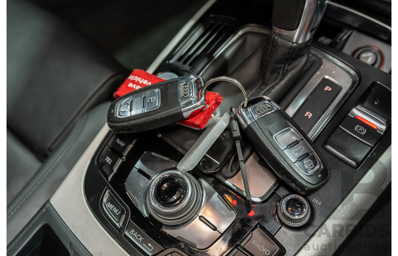 6/2013 Audi A5 2.0 TFSI S-Line Package Quattro (AWD) 8T MY13 2d Coupe Metallic Grey Turbo 2.0L