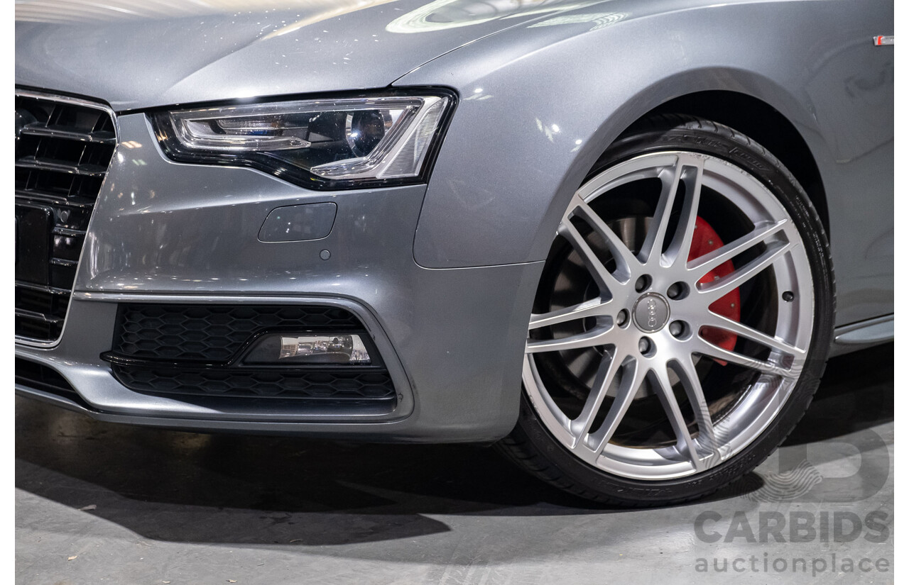 6/2013 Audi A5 2.0 TFSI S-Line Package Quattro (AWD) 8T MY13 2d Coupe Metallic Grey Turbo 2.0L