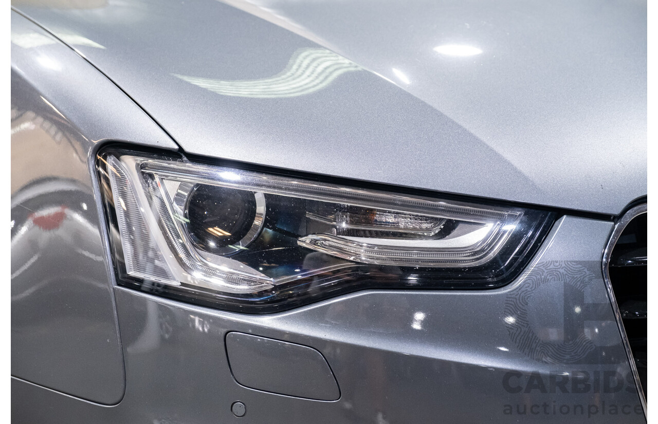 6/2013 Audi A5 2.0 TFSI S-Line Package Quattro (AWD) 8T MY13 2d Coupe Metallic Grey Turbo 2.0L