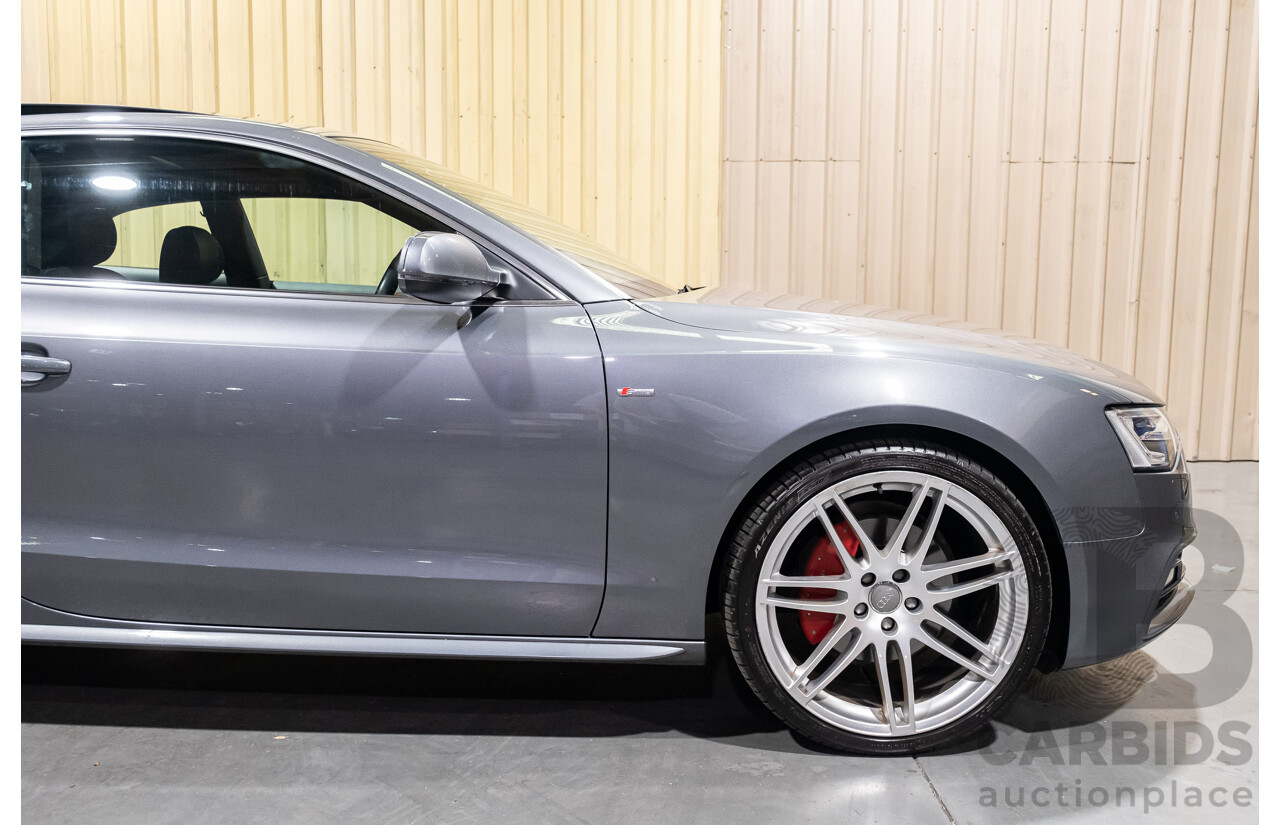 6/2013 Audi A5 2.0 TFSI S-Line Package Quattro (AWD) 8T MY13 2d Coupe Metallic Grey Turbo 2.0L
