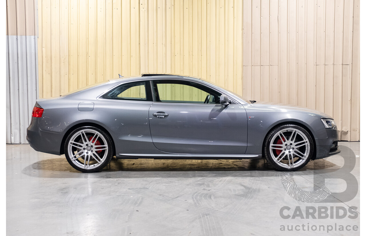 6/2013 Audi A5 2.0 TFSI S-Line Package Quattro (AWD) 8T MY13 2d Coupe Metallic Grey Turbo 2.0L