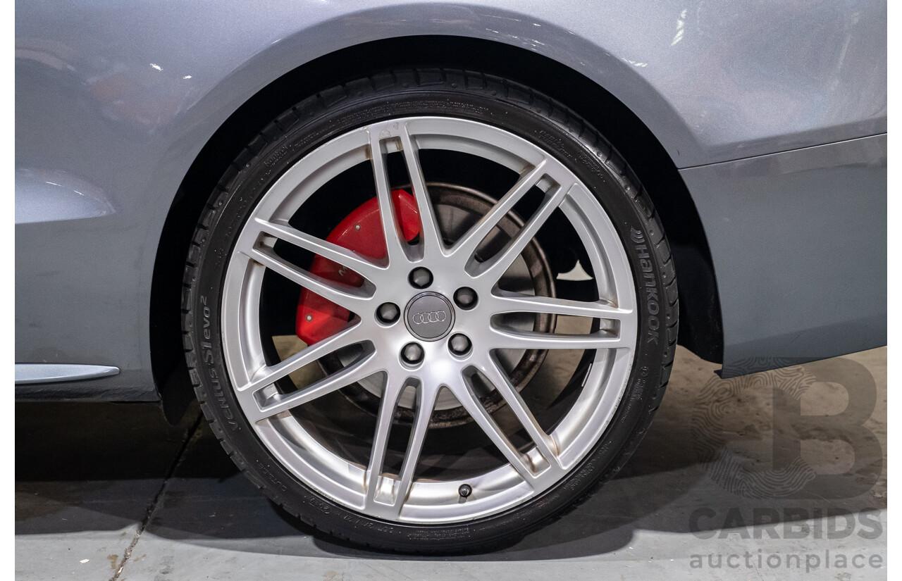 6/2013 Audi A5 2.0 TFSI S-Line Package Quattro (AWD) 8T MY13 2d Coupe Metallic Grey Turbo 2.0L