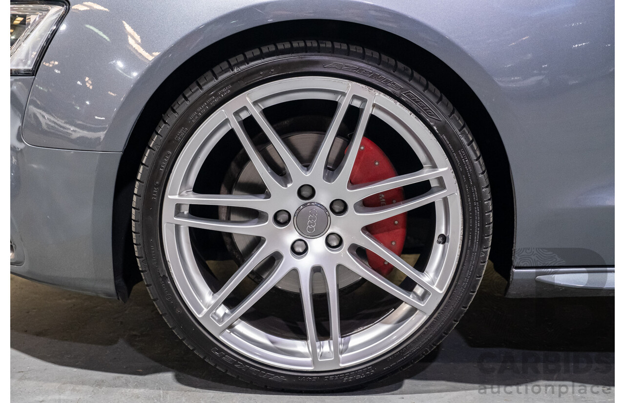 6/2013 Audi A5 2.0 TFSI S-Line Package Quattro (AWD) 8T MY13 2d Coupe Metallic Grey Turbo 2.0L