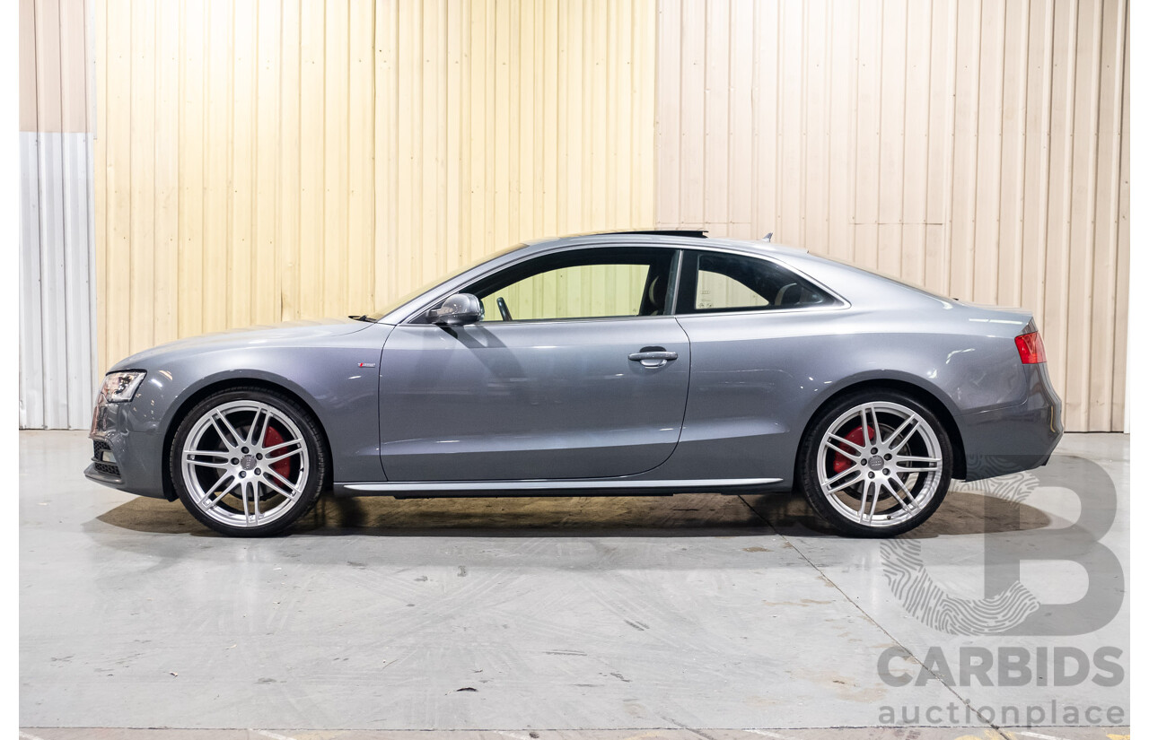 6/2013 Audi A5 2.0 TFSI S-Line Package Quattro (AWD) 8T MY13 2d Coupe Metallic Grey Turbo 2.0L