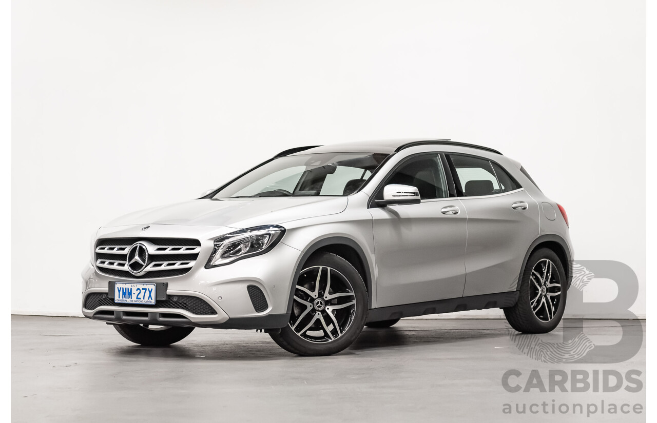 7/2017 Mercedes Benz GLA 180 X156 4d Wagon Polar Silver Metallic Turbo 1.6L