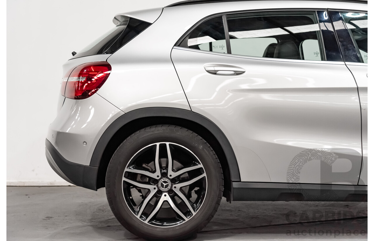 7/2017 Mercedes Benz GLA 180 X156 4d Wagon Polar Silver Metallic Turbo 1.6L