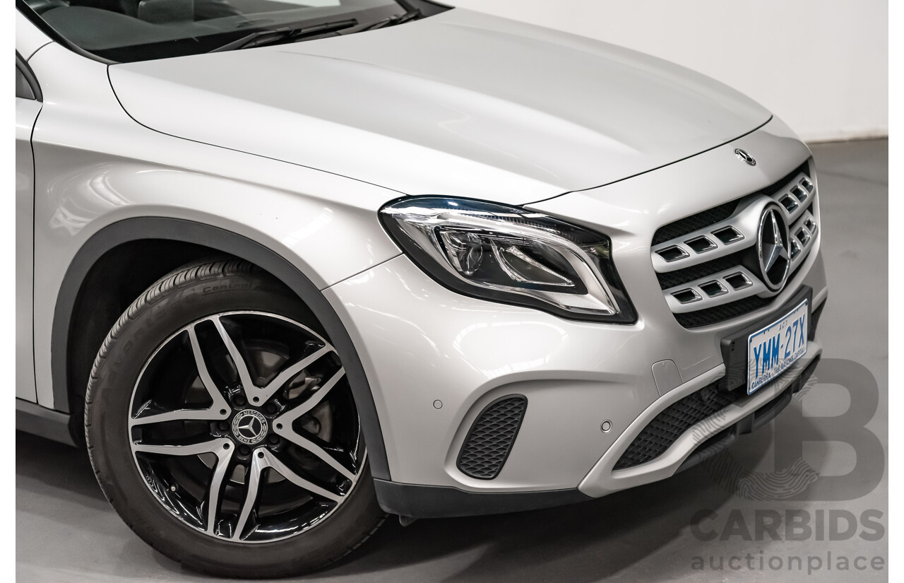 7/2017 Mercedes Benz GLA 180 X156 4d Wagon Polar Silver Metallic Turbo 1.6L