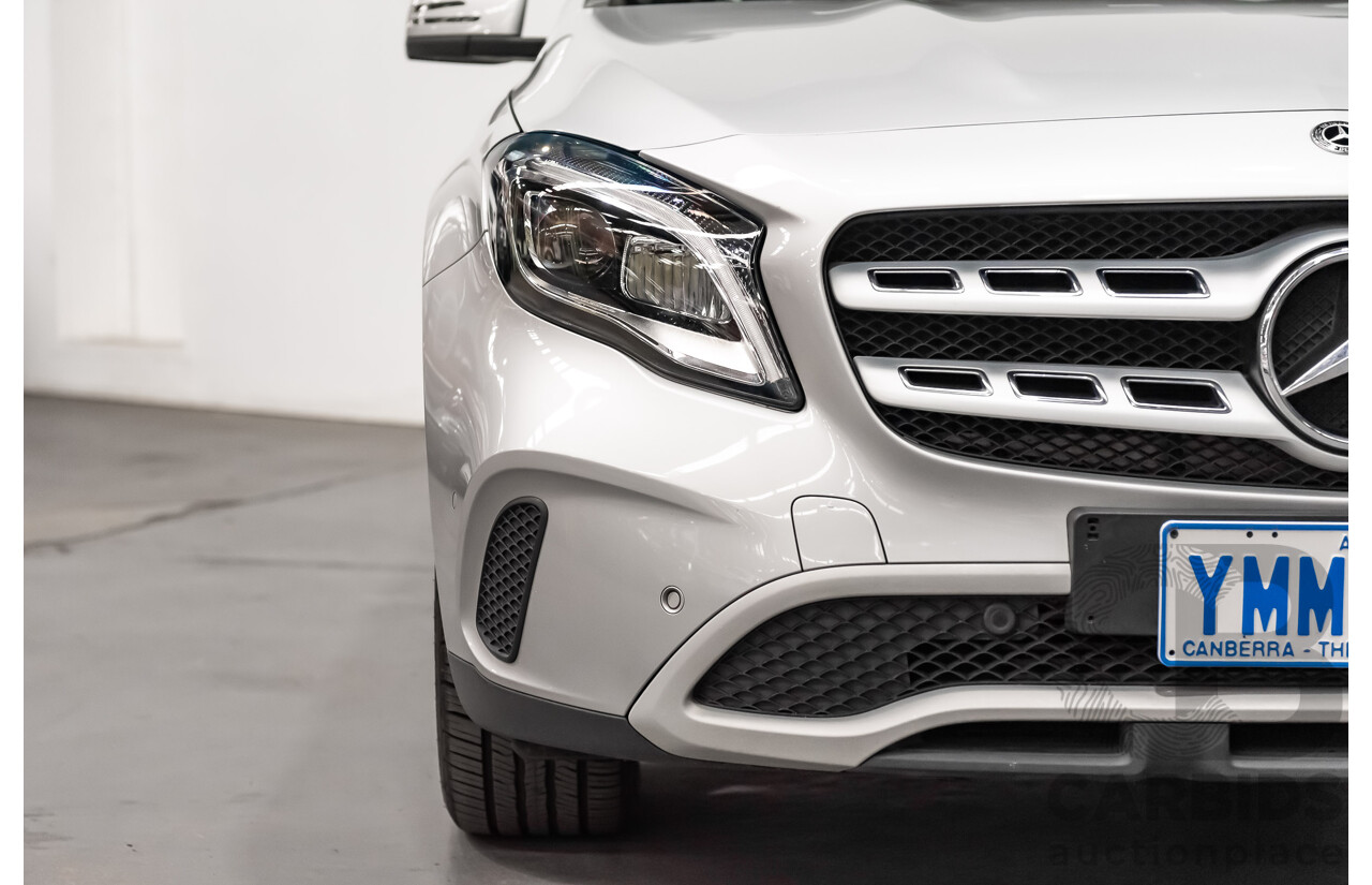 7/2017 Mercedes Benz GLA 180 X156 4d Wagon Polar Silver Metallic Turbo 1.6L