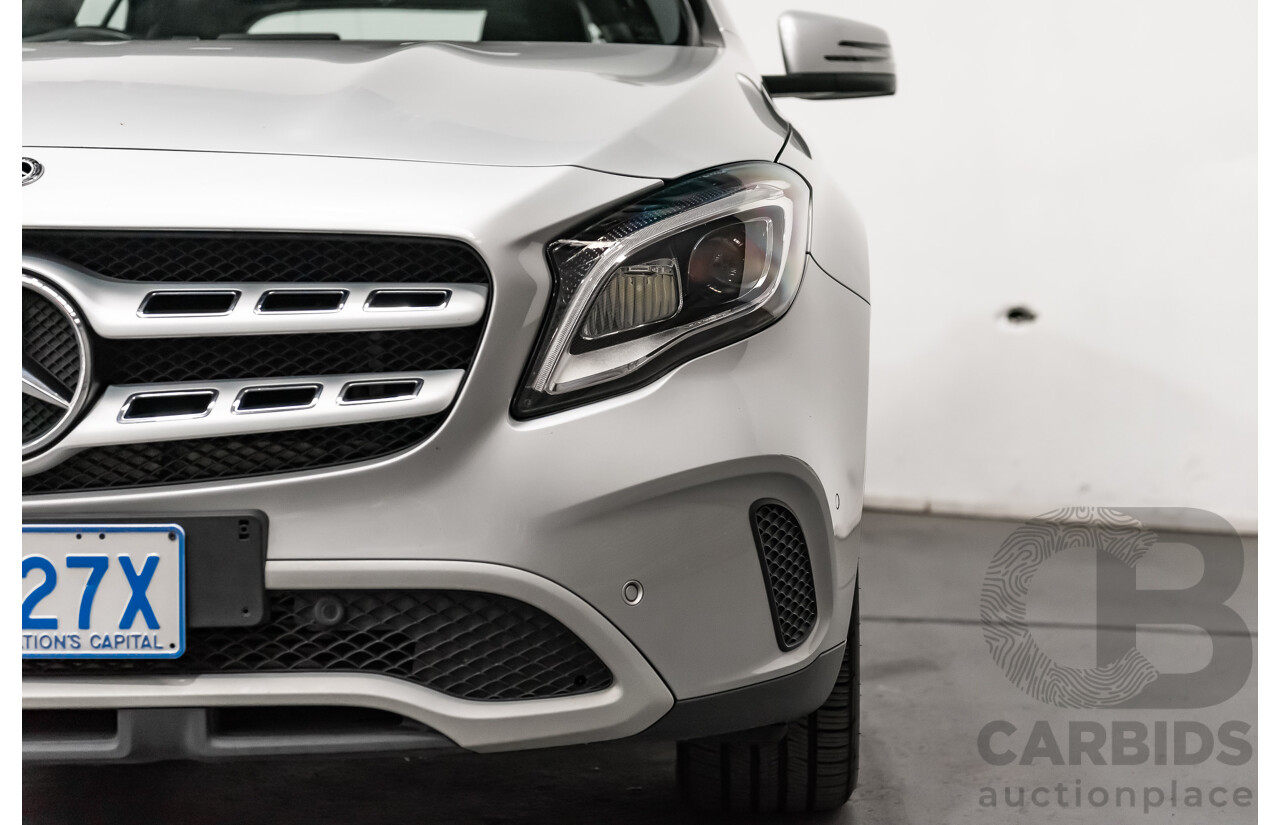 7/2017 Mercedes Benz GLA 180 X156 4d Wagon Polar Silver Metallic Turbo 1.6L