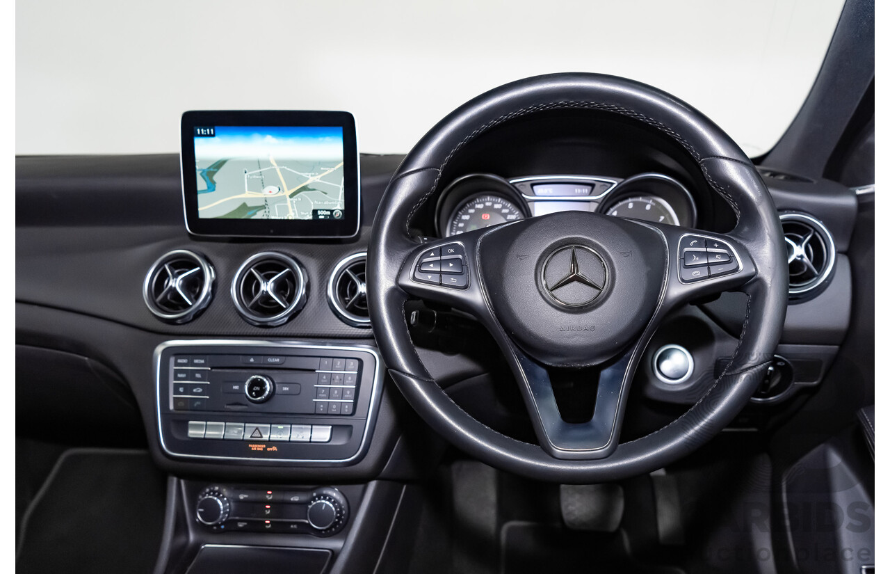 7/2017 Mercedes Benz GLA 180 X156 4d Wagon Polar Silver Metallic Turbo 1.6L