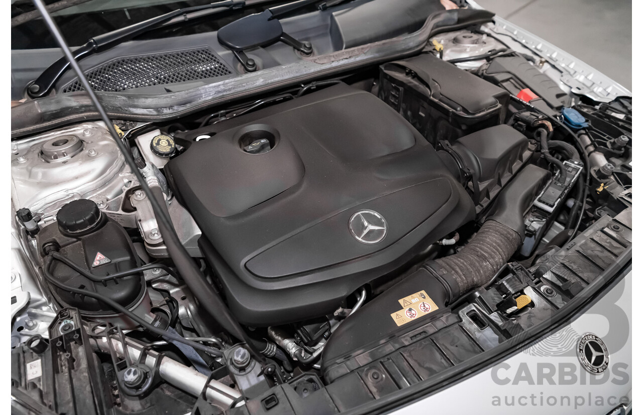 7/2017 Mercedes Benz GLA 180 X156 4d Wagon Polar Silver Metallic Turbo 1.6L
